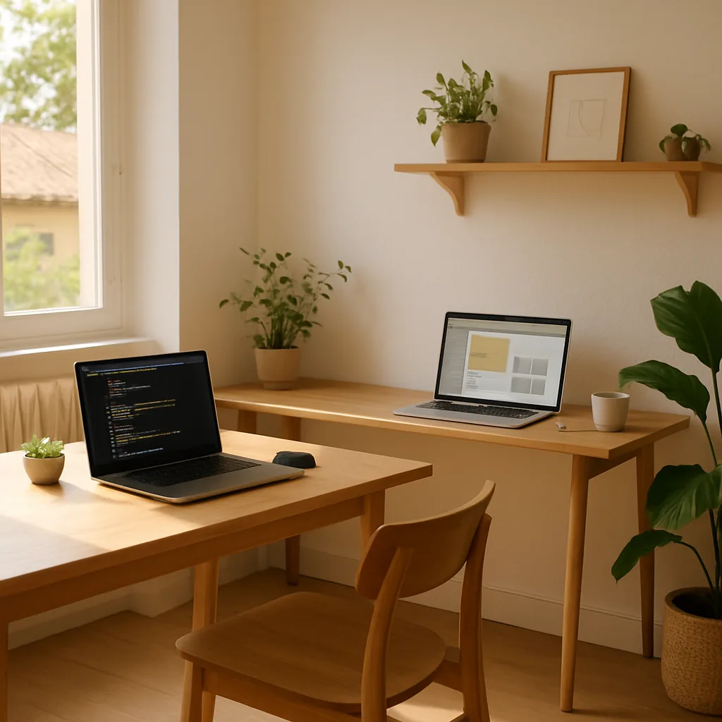 L'espace de travail de Web & Co
